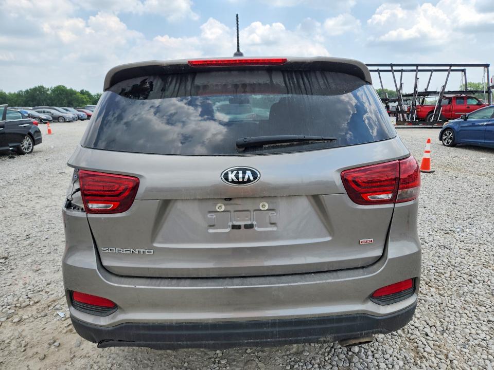 2019 Kia Sorento VIN 5XYPG4A33KG479697 COPART salvage auction — FRONT END, Oh - Certificate Of Title, sold $2,050 on 2026-07-31 (photo 6)