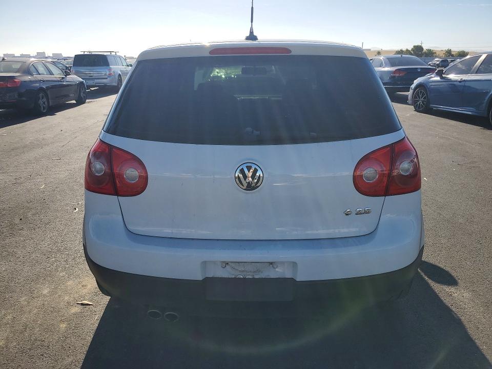 2009 Volkswagen Rabbit VIN WVWDB71K89W130705 COPART salvage auction — SIDE, Ca - Salvage Certificate, sold $450 on 2026-07-29 (photo 6)