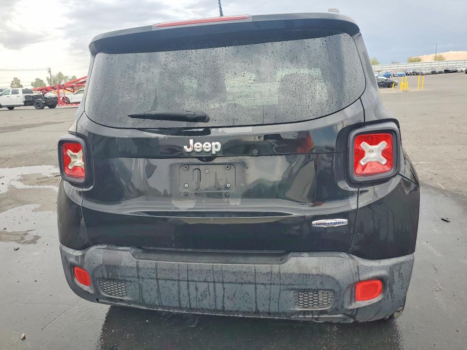 2017 Jeep Renegade VIN ZACCJABB9HPE61721 COPART salvage auction — MINOR DENT/SCRATCHES, Nv - Certificate Of Title, sold $1,650 on 2026-08-18 (photo 6)