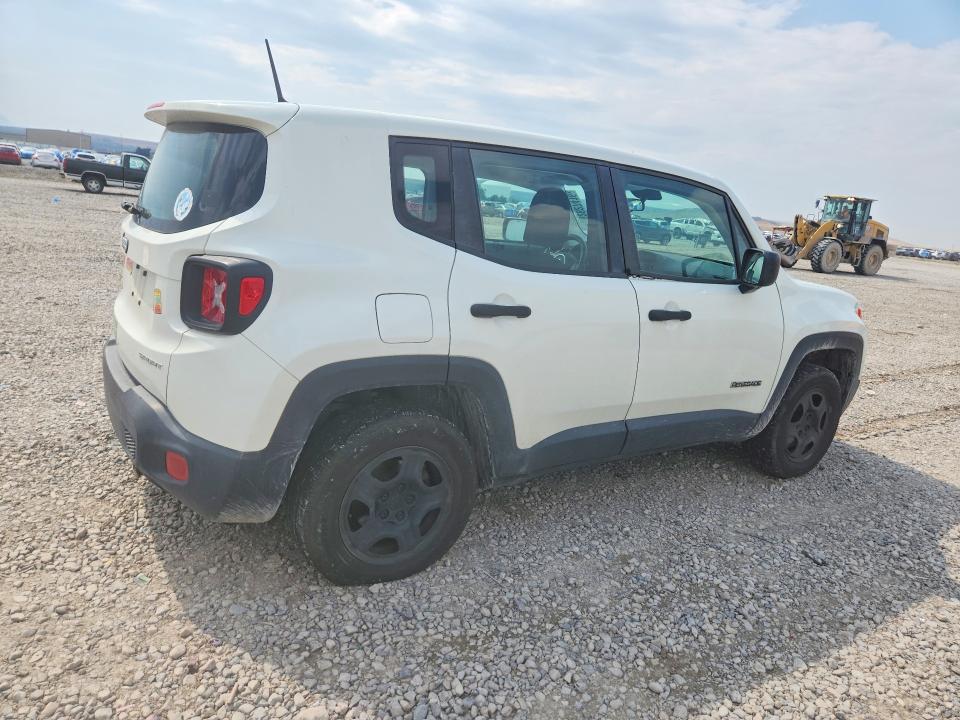 2015 Jeep Renegade VIN ZACCJBAT0FPB76422 COPART salvage auction — MINOR DENT/SCRATCHES, Ut - Certificate Of Title, sold $975 on 2026-07-31 (photo 3)