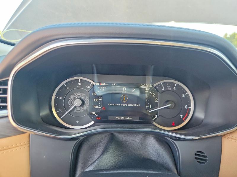 2022 Jaguar F-pace VIN SADCJ2EU5NA688973 COPART salvage auction — FRONT END, IL - SALVAGE CERTIFICATE, sold $16,500 on 2026-09-08 (photo 9)