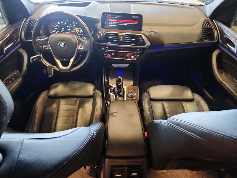 2019 BMW X3 VIN 5UXTR9C50KLE13621 COPART salvage auction — FRONT END, Wi - Junked Vehicle Bill Of Sale, sold $8,600 on 2026-07-13 (photo 8)