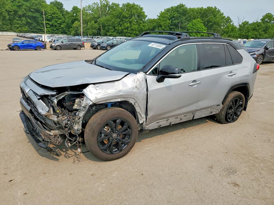 2024 Toyota Rav 4 VIN 2T3E6RFV5RW053054 COPART salvage auction — FRONT END, Pa - Certificate Of Salvage, sold $14,000 on 2026-07-30 (photo 1)