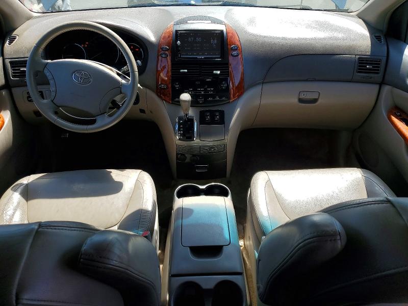 2006 Toyota Sienna VIN 5TDZA22C36S482315 COPART salvage auction — SIDE, CA - SALVAGE CERTIFICATE, sold $900 on 2026-07-15 (photo 8)