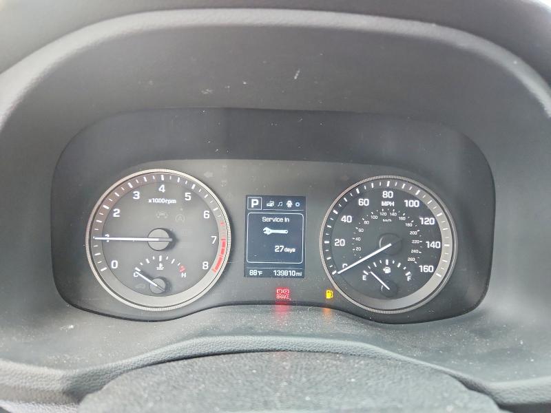 2017 Hyundai Tucson VIN KM8J33A46HU341353 COPART salvage auction — NORMAL WEAR, Fl - Certificate Of Title, sold $1,850 on 2026-07-21 (photo 9)