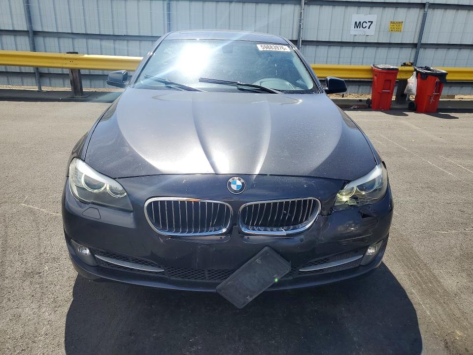 2013 BMW 5er VIN WBAXG5C56DD230491 COPART salvage auction — FRONT END, Ca - Salvage Certificate, sold $1,450 on 2026-07-13 (photo 5)