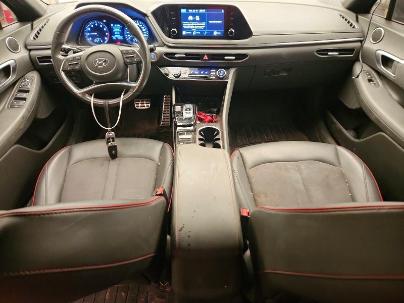 2021 Hyundai Sonata VIN 5NPEJ4J20MH072934 COPART salvage auction — FRONT END, ON - PERMIT NO BRAND - UNFIT, sold $8,100 on 2026-07-28 (photo 8)