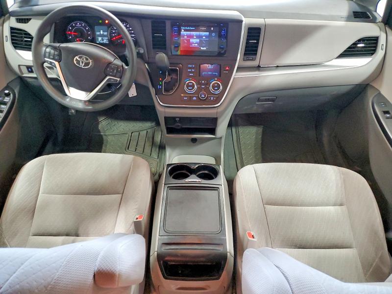 2017 Toyota Sienna VIN 5TDJZ3DCXHS167295 COPART salvage auction — REAR END, Ny - Mv-907A Salvage Certificate, sold $6,600 on 2026-07-27 (photo 8)
