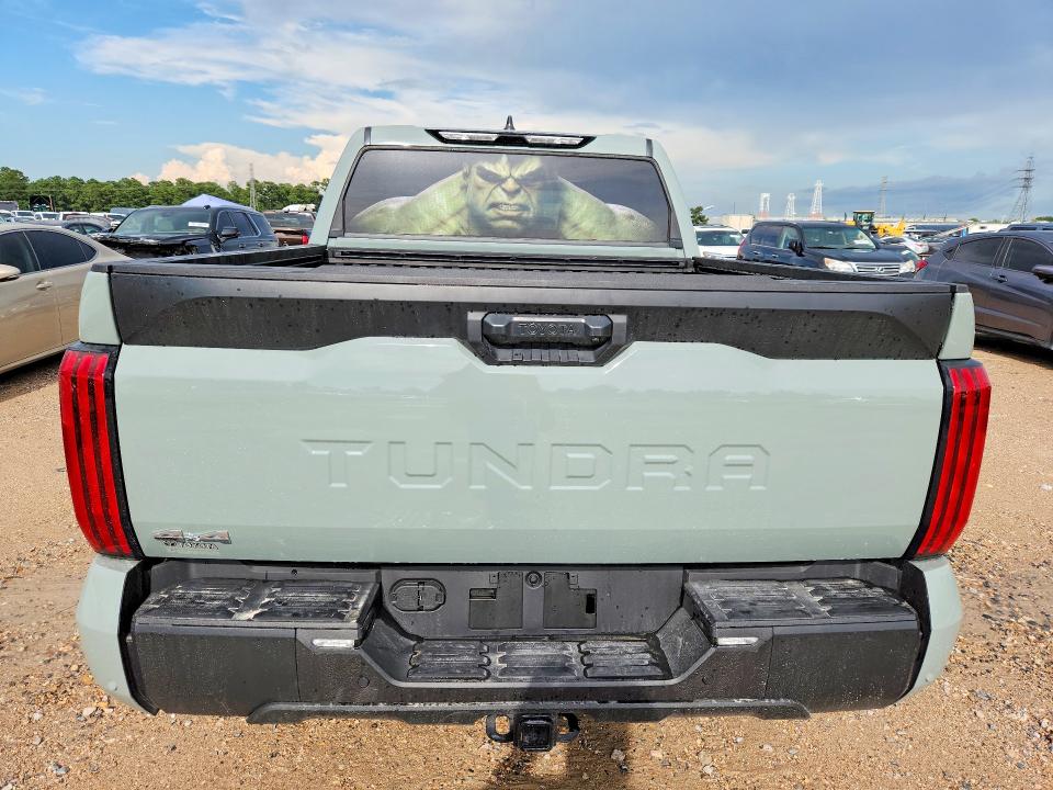 2025 Toyota Tundra VIN 5TFLA5DB6SX291312 COPART salvage auction — FRONT END, Salvage Title, sold $19,700 on 2026-07-14 (photo 6)