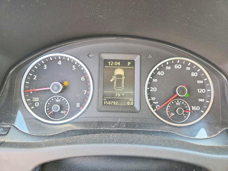 2013 Volkswagen Tiguan VIN WVGBV7AX9DW551136 COPART salvage auction — FRONT END, Co - Public - Salvage Title, sold $1,100 on 2026-07-08 (photo 9)