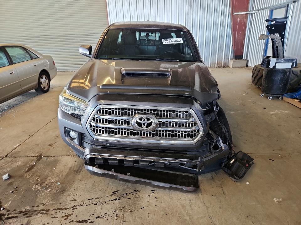 2016 Toyota Tacoma VIN 5TFRZ5CN0GX016928 COPART salvage auction — FRONT END, Ca - Salvage Certificate, sold $5,500 on 2026-07-30 (photo 5)