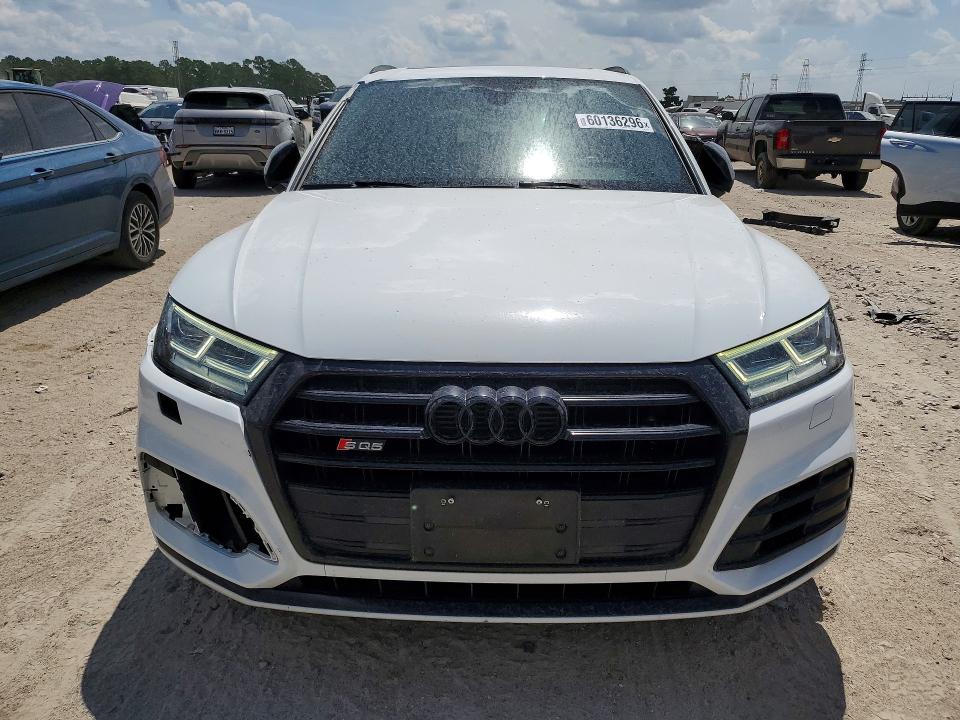 2020 Audi Sq5 VIN WA1B4AFY6L2113390 COPART salvage auction — REAR END, TX - CERTIFICATE OF TITLE, sold $9,300 on 2026-07-28 (photo 5)