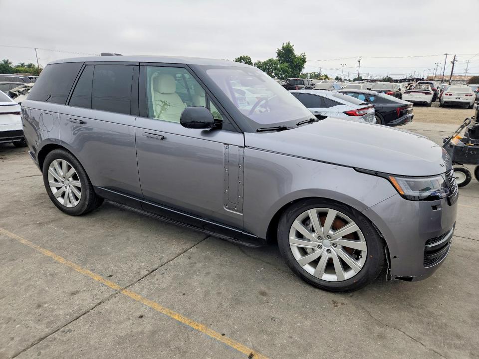 2023 Land rover RANGE ROVER VIN SALKP9FU8PA051925 COPART salvage auction — FRONT END, KS - CLEAN TITLE W/SALVAGE HISTORY, sold $59,500 on 2026-07-29 (photo 4)