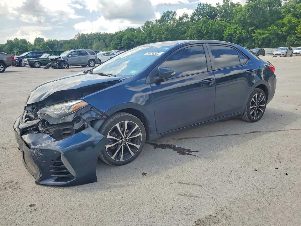 2017 Toyota Corolla VIN 5YFBURHEXHP656659 COPART salvage auction — FRONT END, Pa - Certificate Of Salvage, sold $850 on 2026-07-30 (photo 1)