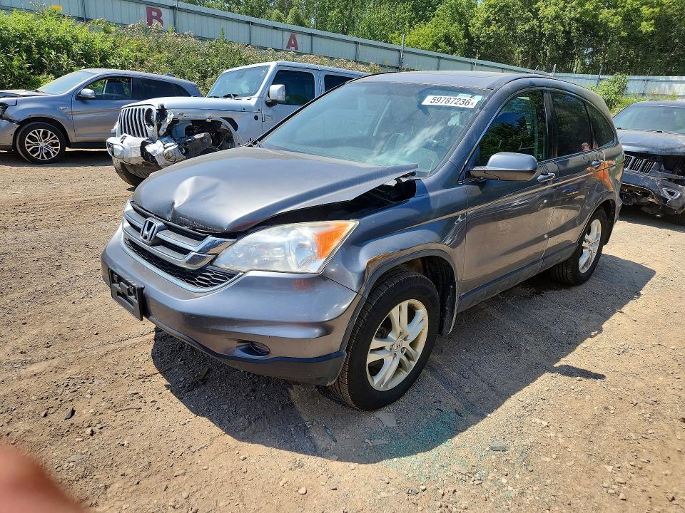 2011 Honda Cr-v VIN JHLRE4H71BC025978 COPART salvage auction — FRONT END, Mi - Certificate Of Title, sold $825 on 2026-07-22 (photo 1)