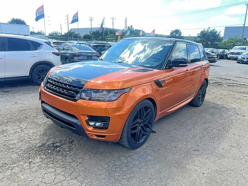2016 Land rover Range rover sport VIN SALWR2KF3GA121731 COPART salvage auction — MINOR DENT/SCRATCHES, ON - PERMIT NO BRAND - UNFIT (P), sold $12,700 on 2026-08-18 (photo 2)