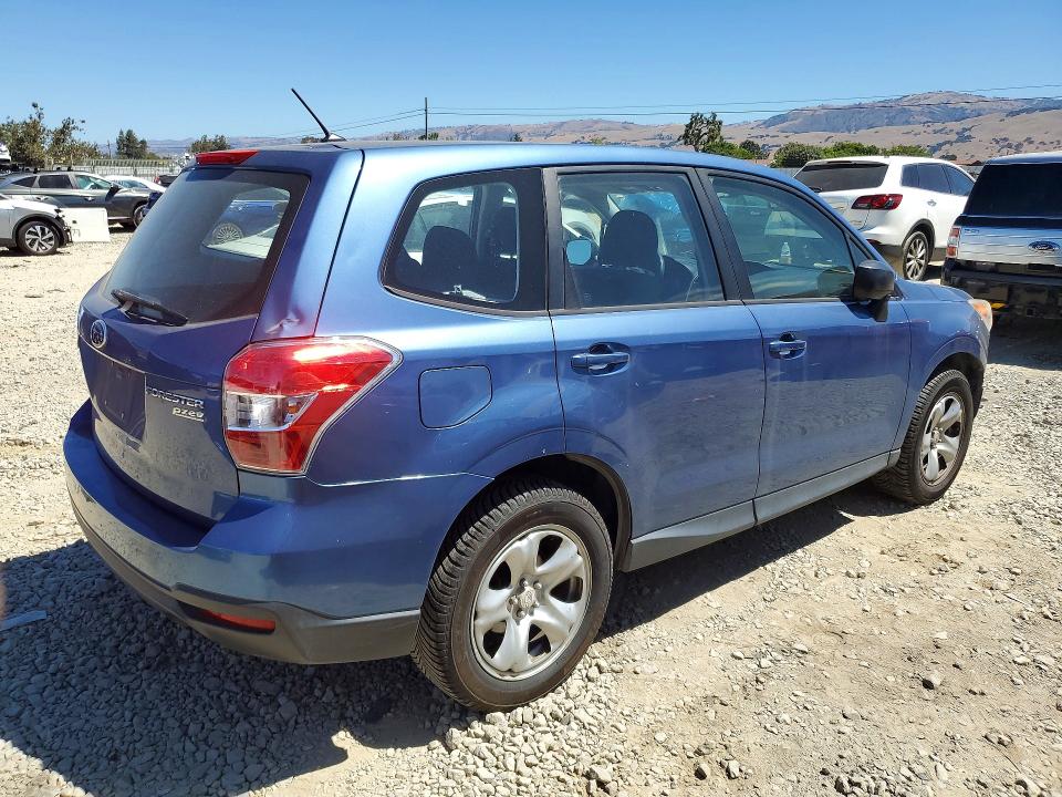 2015 Subaru Forester VIN JF2SJAAC1FH546130 COPART salvage auction — FRONT END, Ca - Salvage Certificate, sold $2,000 on 2026-07-14 (photo 3)