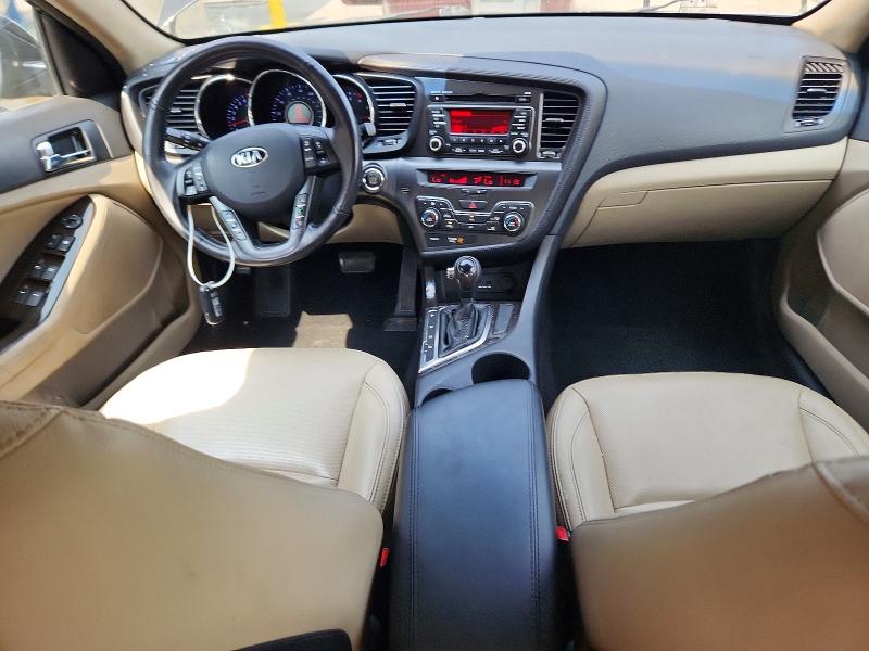 2013 Kia Optima VIN 5XXGN4A74DG254141 COPART salvage auction — FRONT END, Pa - Certificate Of Salvage, sold $500 on 2026-07-23 (photo 8)