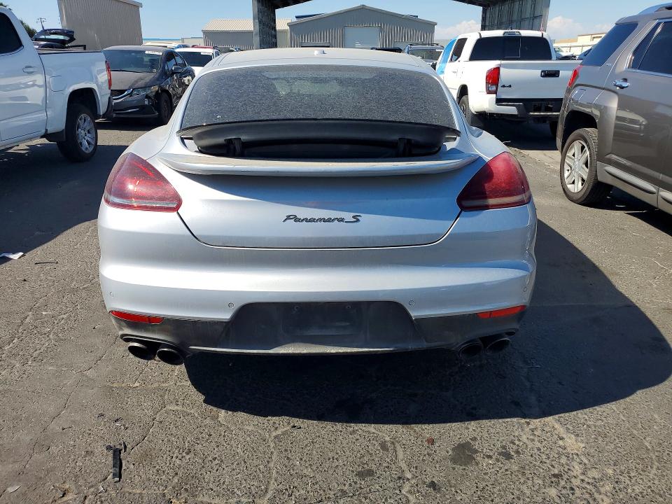 2014 Porsche Panamera VIN WP0AB2A77EL055945 COPART salvage auction — MECHANICAL, TX - DIS/DLR/EXP ONLY CLEAN TITLE, sold $4,000 on 2026-07-28 (photo 6)
