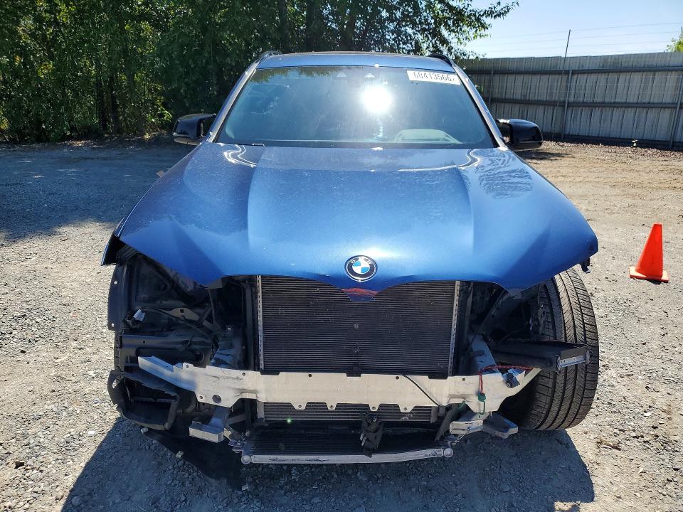 2021 BMW X3 VIN 5YMTS0C04M9F29207 COPART salvage auction — FRONT END, Wa - Bill Of Sale, sold $25,750 on 2026-07-20 (photo 5)