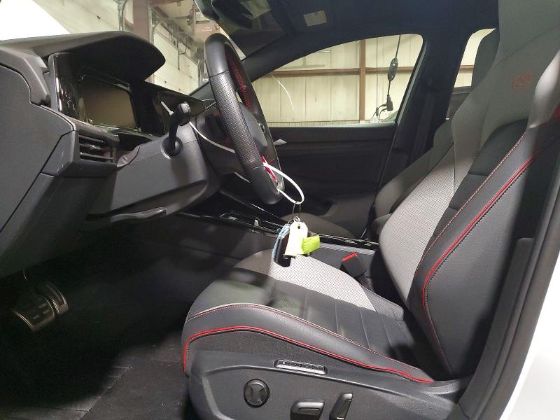 2024 Volkswagen Gti VIN WVW3A7CD0RW210027 COPART salvage auction — FRONT END, Pa - Certificate Of Salvage, sold $11,500 on 2026-08-11 (photo 7)
