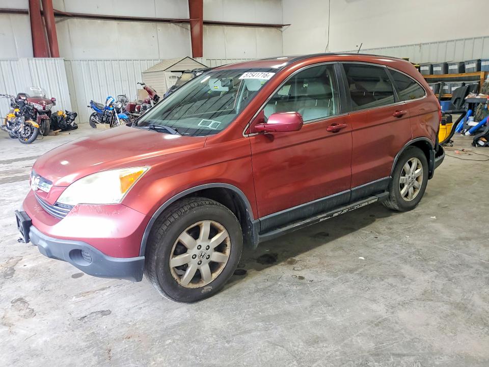 2008 Honda Cr-v VIN JHLRE487X8C056543 COPART salvage auction — SIDE, NY - MV-907A SALVAGE CERTIFICATE, sold $1,250 on 2026-07-15 (photo 1)