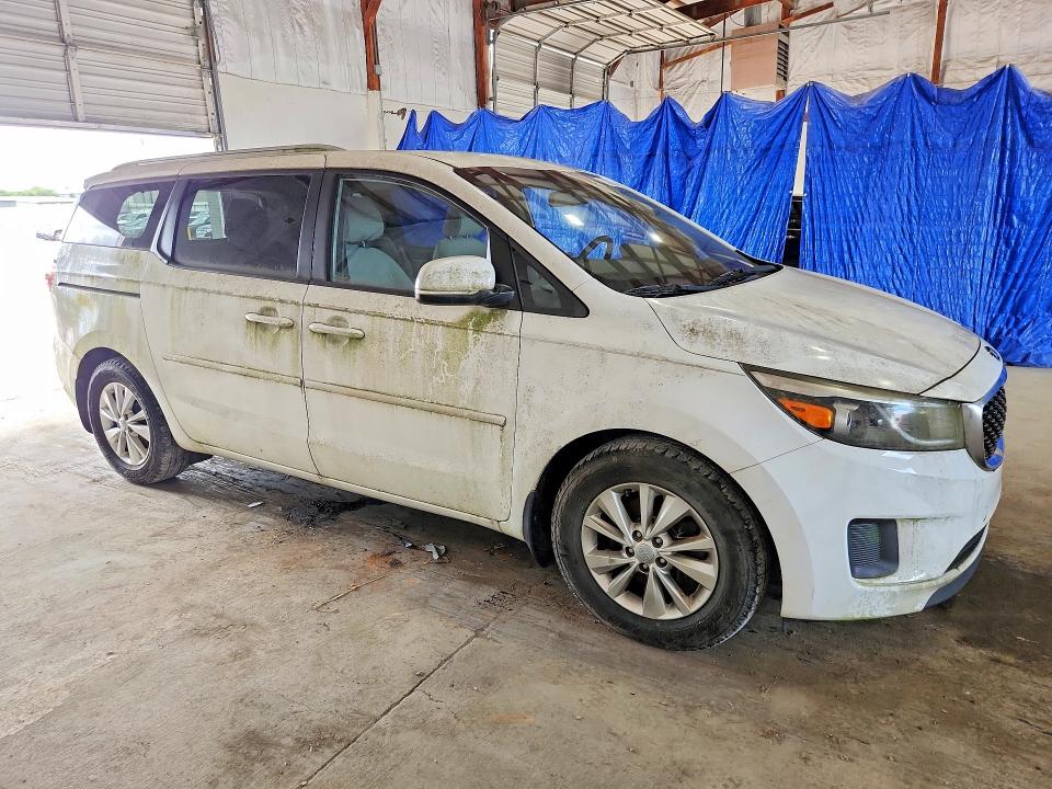 2016 Kia SEDONA VIN KNDMB5C17G6113111 COPART salvage auction — NORMAL WEAR, KY - CERTIFICATE OF TITLE, sold $1,050 on 2026-07-27 (photo 4)