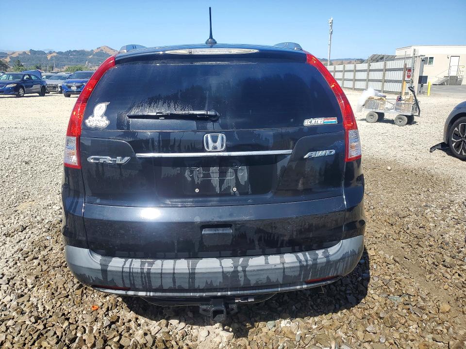 2012 Honda Cr-v VIN JHLRM4H75CC009934 COPART salvage auction — MINOR DENT/SCRATCHES, CA - CERTIFICATE OF TITLE, sold $2,700 on 2026-07-30 (photo 6)