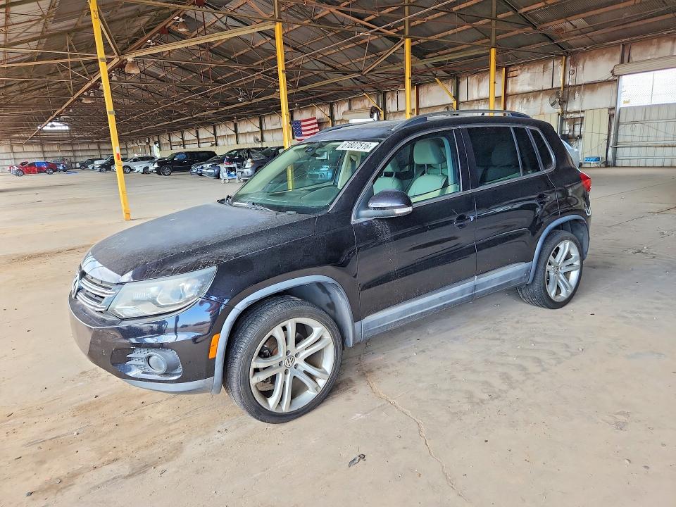 2013 Volkswagen Tiguan VIN WVGAV3AXXDW621716 COPART salvage auction — MECHANICAL, Az - Certificate Of Title, sold $175 on 2026-07-29 (photo 1)