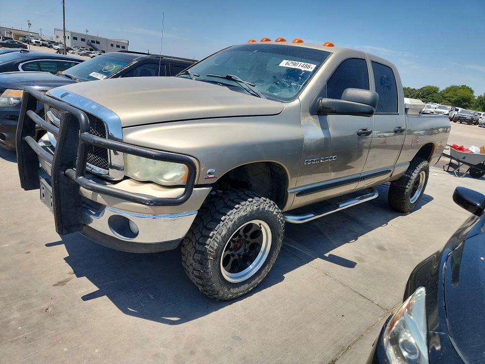 2004 Dodge Ram 2500 VIN 3D7KU28C64G100893 COPART salvage auction — NORMAL WEAR, TX - CERTIFICATE OF TITLE (P), sold $3,900 on 2026-08-13 (photo 1)
