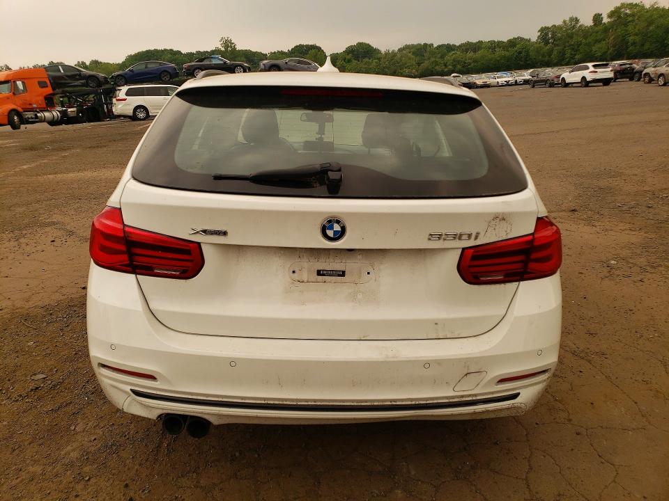 2017 BMW 3 series VIN WBA8K3C55HK678696 COPART salvage auction — FRONT END, CT - CERT OF TITLE-SALVAGE, sold $525 on 2026-07-24 (photo 6)