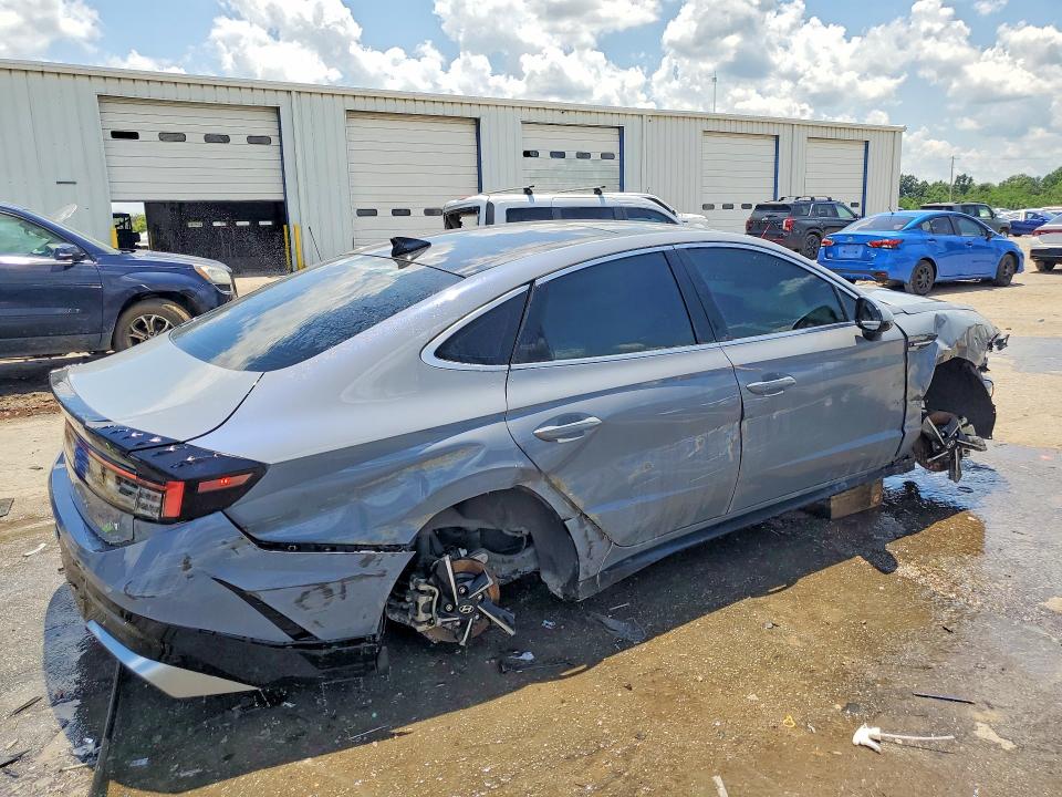 2025 Hyundai Sonata VIN KMHL14JA5SA480683 COPART salvage auction — FRONT END, Al - Certificate Of Title, sold $80 on 2026-07-30 (photo 3)