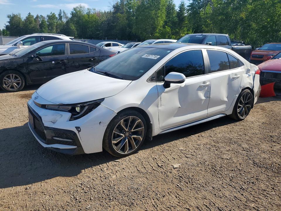 2022 Toyota Corolla VIN 5YFB4MBE2NP113040 COPART salvage auction — SIDE, On - Permit No Brand - Unfit, sold $5,200 on 2026-07-30 (photo 1)