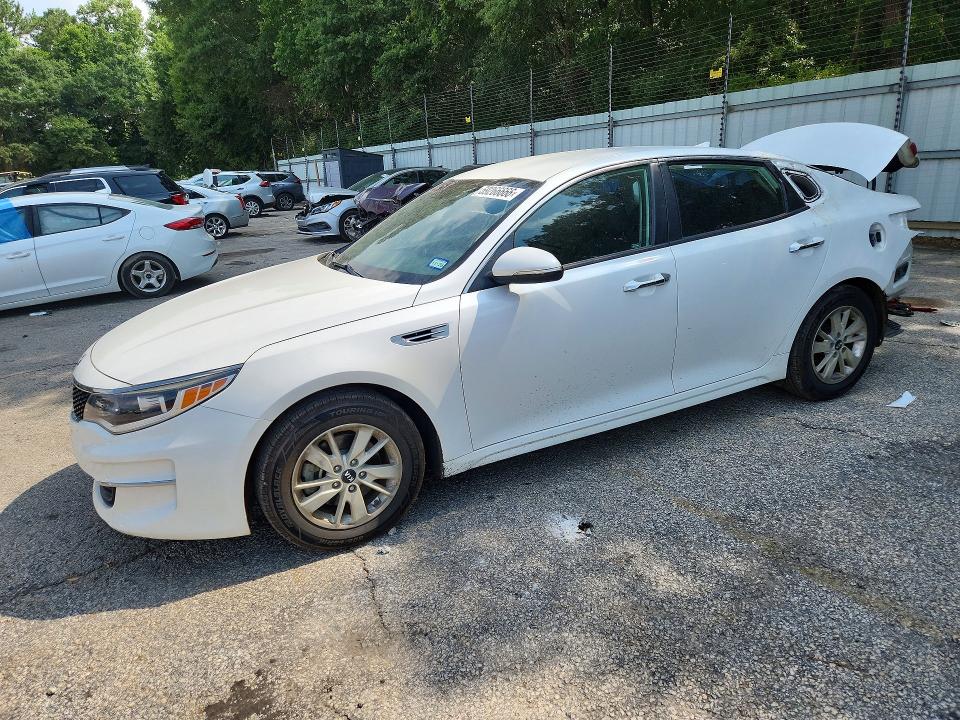 2017 Kia Optima VIN KNAGT4L3XH5157341 COPART salvage auction — REAR END, Tx - Certificate Of Title, sold $2,100 on 2026-07-07 (photo 1)