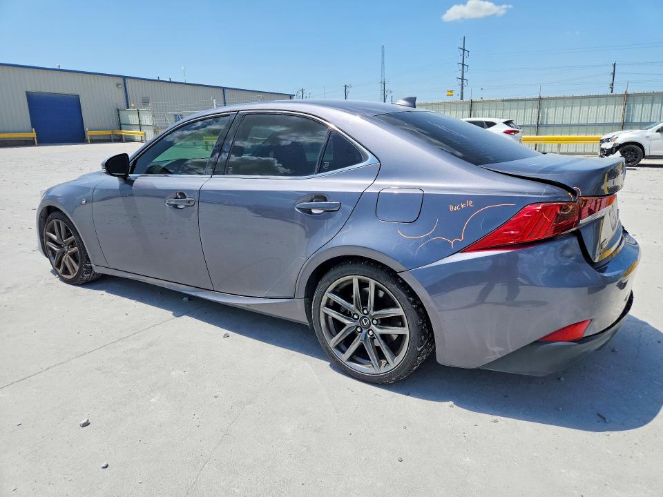 2018 Lexus Is VIN JTHC81D2XJ5030987 COPART salvage auction — REAR END, Tx - Salvage Vehicle Title, sold $5,400 on 2026-07-28 (photo 2)