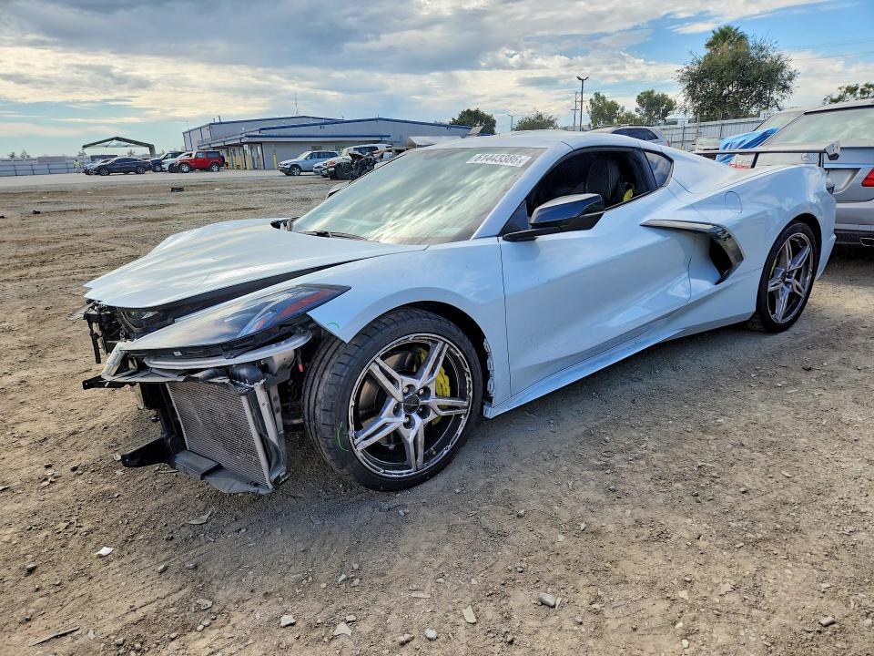 2022 Chevrolet Corvette Stingray VIN 1G1YC2D41N5107600 — COPART salvage auction photo