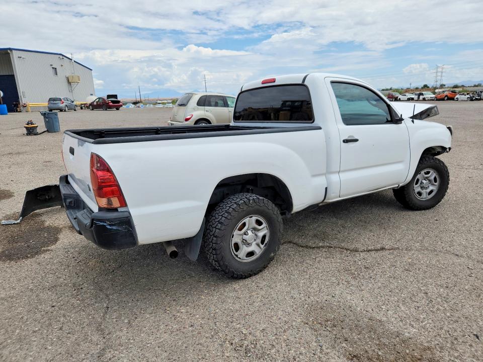 2012 Toyota Tacoma VIN 5TFNX4CNXCX011955 COPART salvage auction — FRONT END, Az - Cert Of Title - Salvage, sold $2,300 on 2026-07-31 (photo 3)