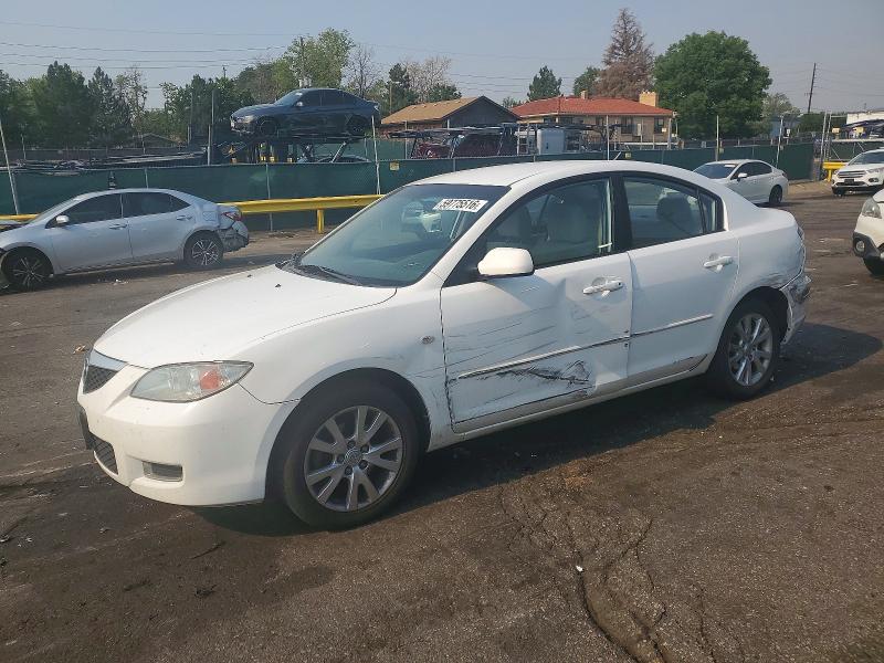 2008 Mazda 3 VIN JM1BK12F781824660 COPART salvage auction — SIDE, CO - PUBLIC - SALVAGE TITLE (P), sold $700 on 2026-07-14 (photo 1)