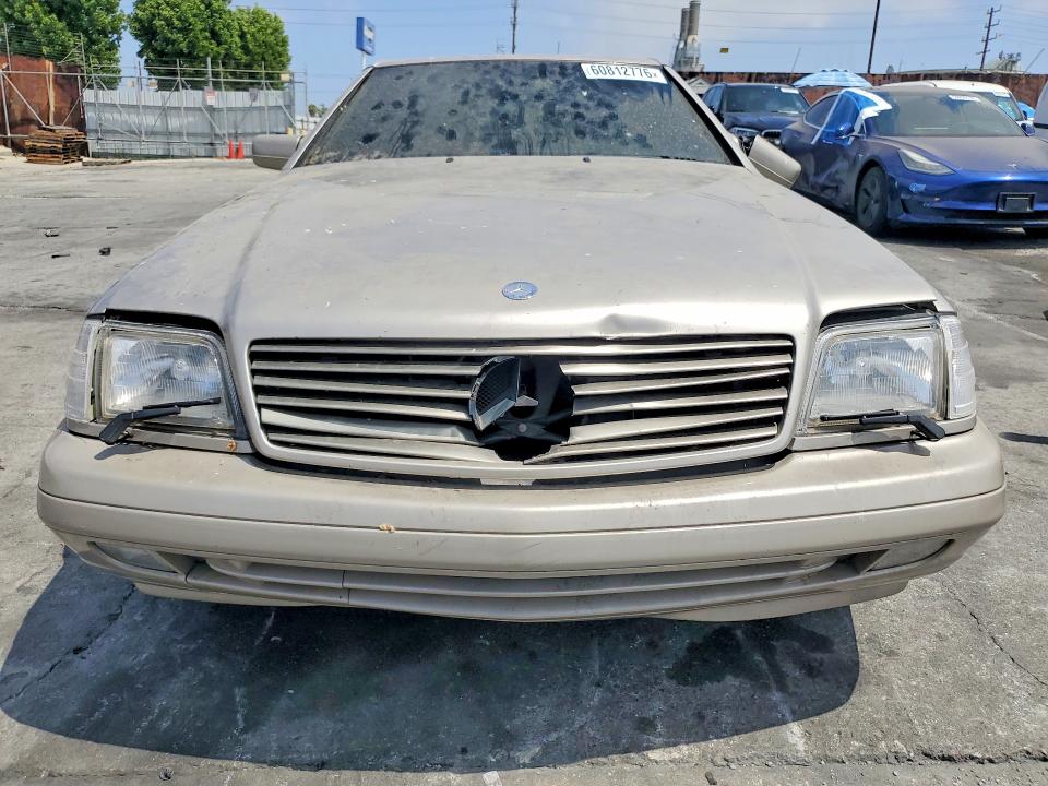1997 Mercedes-benz Sl-class VIN WDBFA67F0VF151038 COPART salvage auction — REAR END, Ca - Dis/Dlr/Exp Clean W/Salv Hist, sold $1,150 on 2026-07-17 (photo 5)