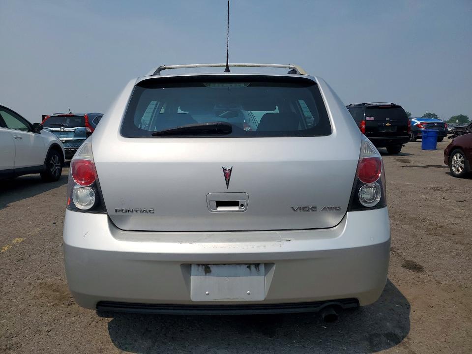 2009 Pontiac Vibe VIN 5Y2SM67079Z433796 COPART salvage auction — MECHANICAL, Pa - Cert Of Title, sold $500 on 2026-07-21 (photo 6)