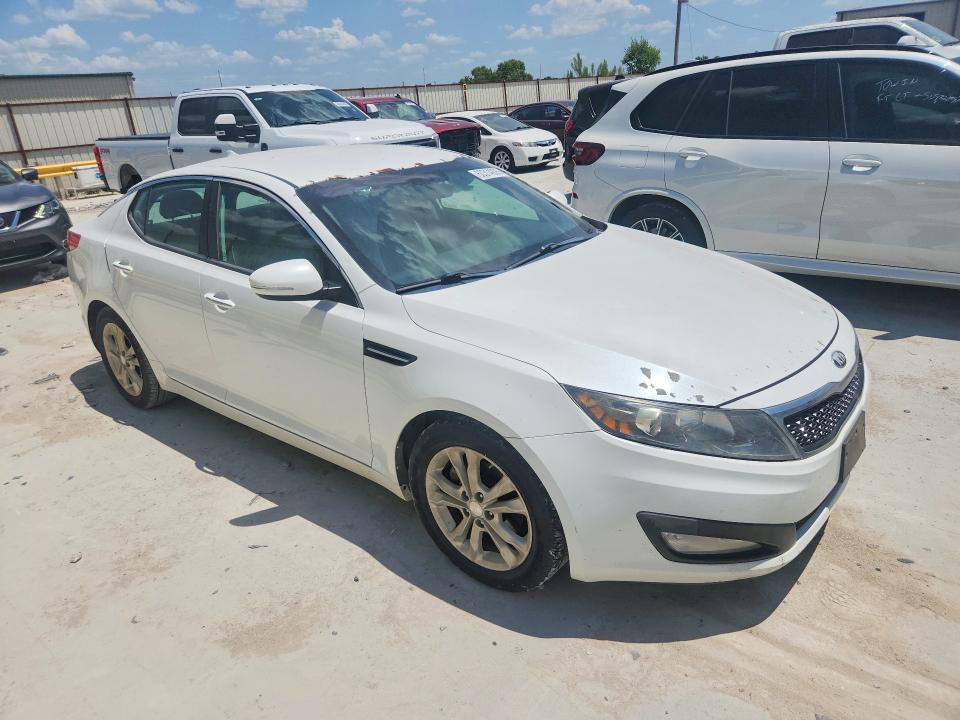 2013 Kia Optima VIN 5XXGM4A7XDG094270 COPART salvage auction — MINOR DENT/SCRATCHES, Tx - Certificate Of Title, sold $1,200 on 2026-07-14 (photo 4)