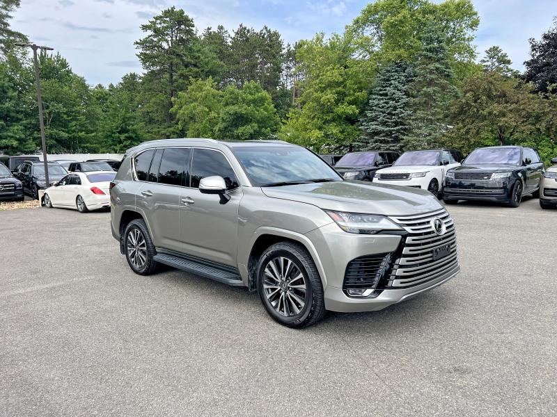 2023 Lexus Lx VIN JTJAB7CX1P4024534 COPART salvage auction — MINOR DENT/SCRATCHES, Tx - Certificate Of Title (P), sold $81,000 on 2026-07-24 (photo 1)