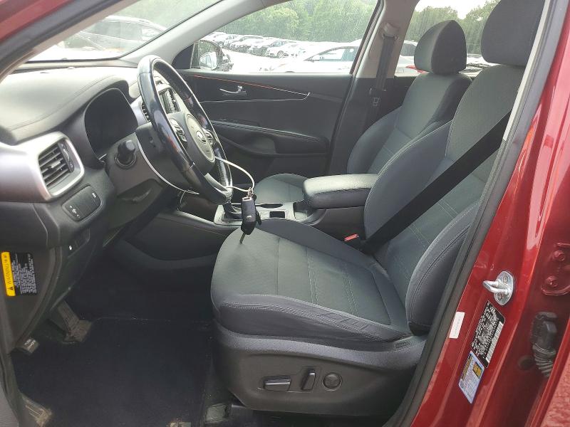 2018 Kia Sorento VIN 5XYPGDA39JG349776 COPART salvage auction — MECHANICAL, MA - CERTIFICATE OF TITLE, sold $100 on 2026-07-23 (photo 7)