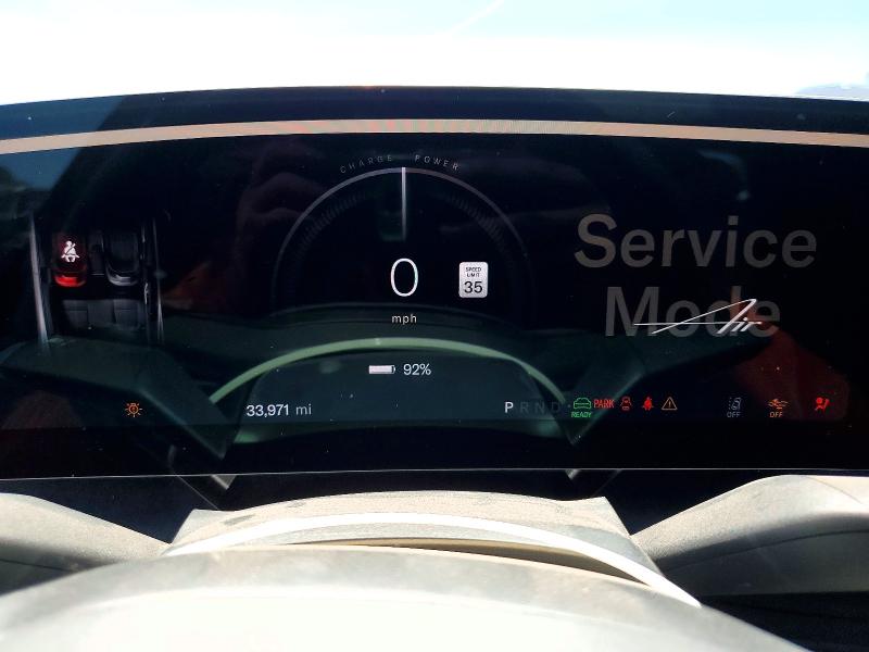 2022 Lucid Air VIN 50EA1GBA7NA005998 COPART salvage auction — FRONT END, Salvage Title, sold $3,100 on 2026-07-21 (photo 9)