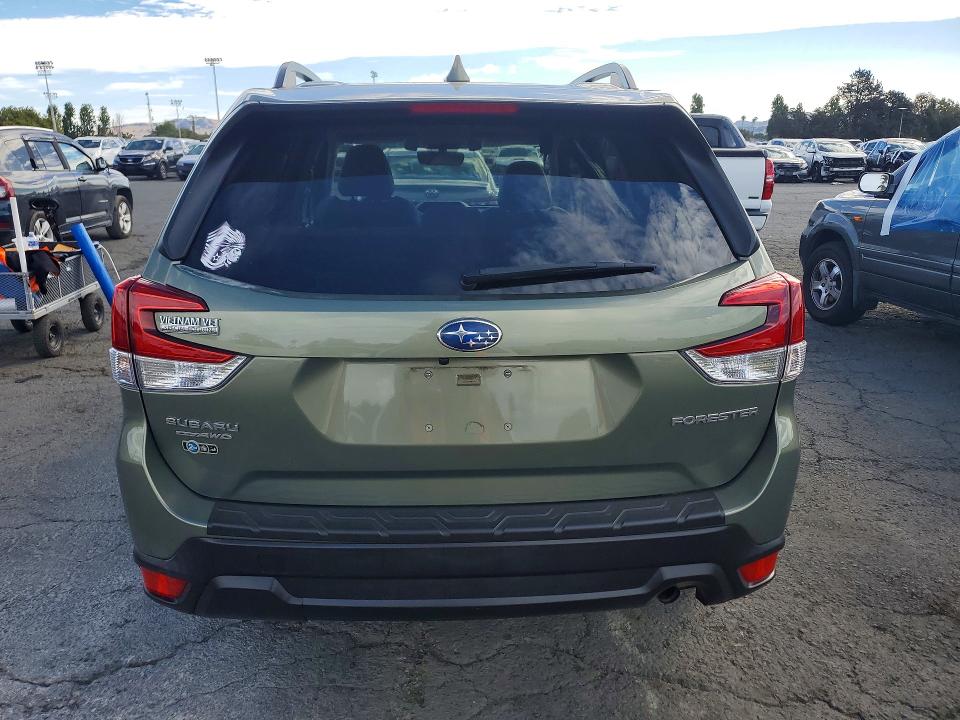 2019 Subaru Forester VIN JF2SKAGC2KH448903 COPART salvage auction — FRONT END, Ca - Salvage Certificate, sold $4,500 on 2026-07-31 (photo 6)