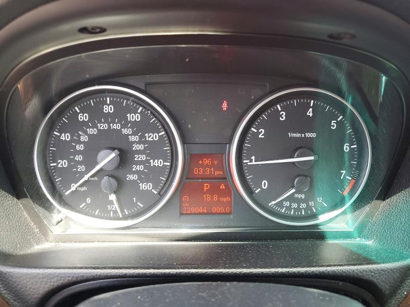 2011 BMW 3 series VIN WBAPH7G55BNM58413 COPART salvage auction — FRONT END, FL - CERT OF TITLE SLVG REBUILDABLE, sold $575 on 2026-07-20 (photo 9)