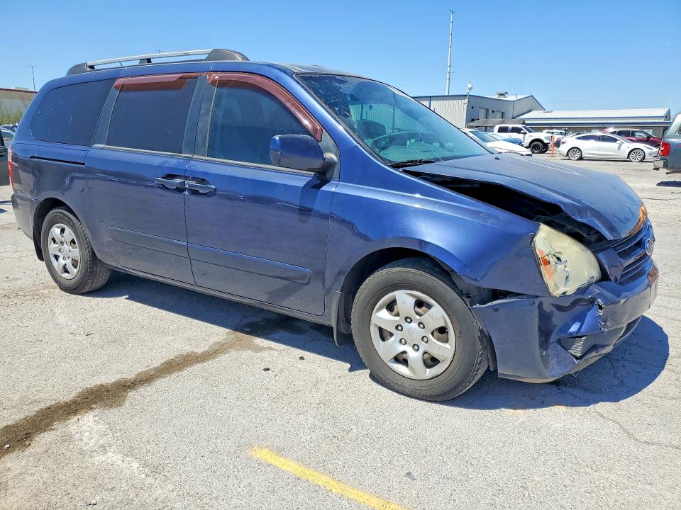 2009 Kia SEDONA VIN KNDMB233X96278573 COPART salvage auction — FRONT END, Nv - Salvage Title, sold $375 on 2026-07-30 (photo 4)