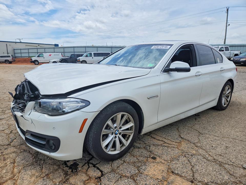 2015 BMW 5er VIN WBA5A7C5XFD623675 COPART salvage auction — FRONT END, Va - Cert Of Title - Salvage, sold $2,100 on 2026-08-21 (photo 1)