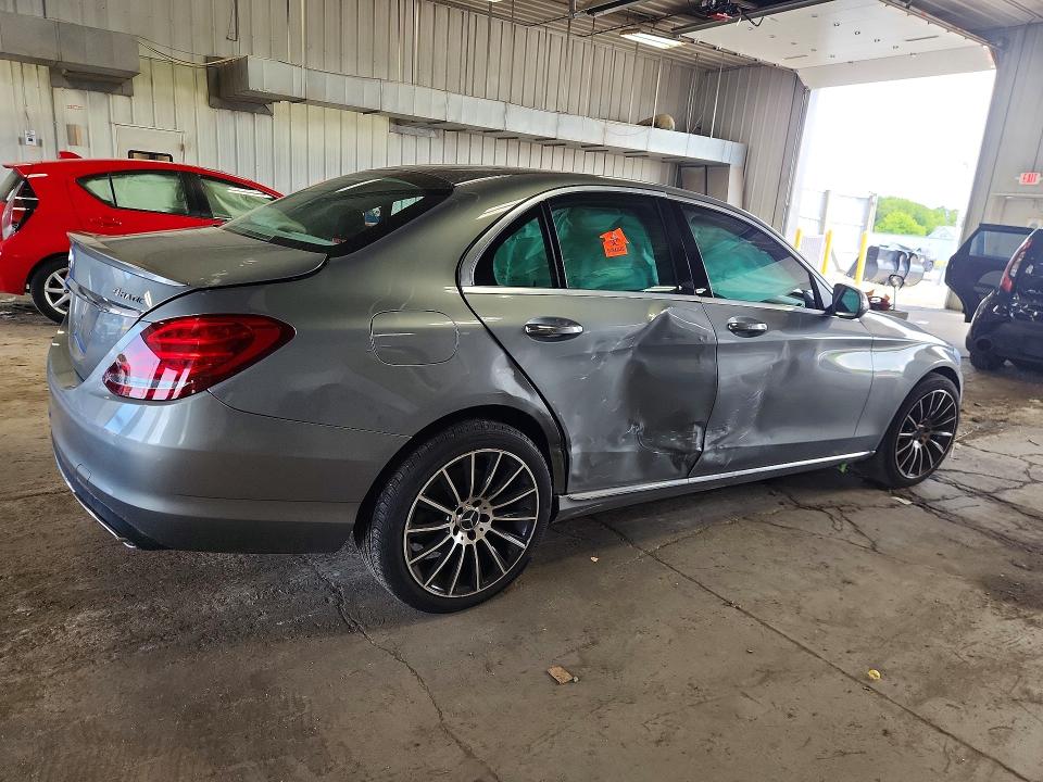 2016 Mercedes-benz C-klasse VIN WDDWF4KB0GR171647 COPART salvage auction — SIDE, Wi - Junked Vehicle Bill Of Sale, sold $3,800 on 2026-08-17 (photo 3)
