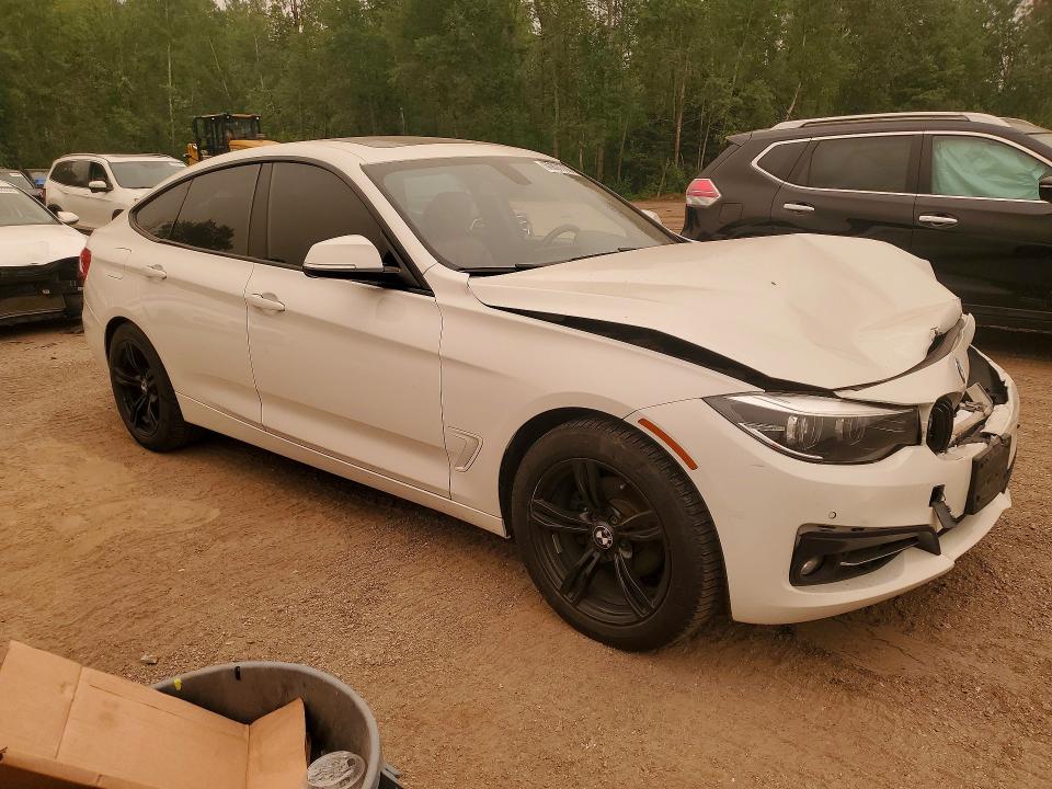 2017 BMW 3 series VIN WBA8Z9C38HG827019 COPART salvage auction — FRONT END, On - Permit Salvage, sold $200 on 2026-07-28 (photo 4)